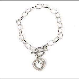 💎 RHINESTONE HEART BRACELET 💎